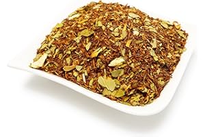 ‎NUSSSUCHT DEUTSCH SÜßWAREN Rotbusch Tee · Orange - Eukalyptus · Rooibos tee aus Süd Afrika · Rotbuschtee Lose ·Rooibos · Premium Rotbuschteemischung natürlich Aromatisiert (200g)