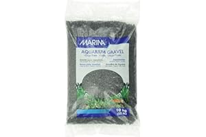 Marina Decorative Aquarium Gravel, 10 Kg, Black