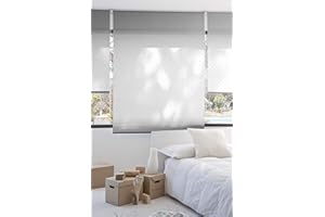 Estoralis Estor enrollable digital, Poliéster, Rosa, 100 x 150 cm