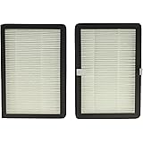 vhbw 2x filtro antiparticolato compatibile con Rowenta Eclipse QU5030, QU5060, QU5062 depuratore d'aria, ventilatore