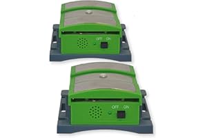 ISOTRONIC Ahuyentador ultrasónico de Ratones y mapaches para el Coche | Repelente con ultrasonidos contra garduñas para la casa | Protección contra roedores para los Cables del Coche | Set de 2