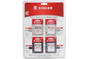 Singer Best-Of Nähmaschinennadel-Set (4 Blister/ 25 Nadeln)
