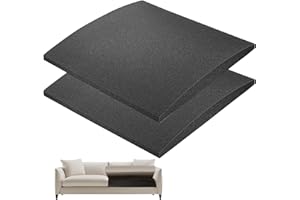 GROWNEER Sofa Cushion Support for Sagging Seats 50x50cm Sofa Support Borads High-Density 45D Foam Couch Saver for Under Cushion Repair, Furniture Chair Replacement Inserts Durable & Cuttable (2)
