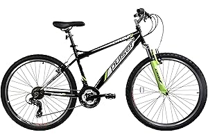 Dallingridge Pulsar Hardtail Mountain Bike, 26" Wheel - Black/Green