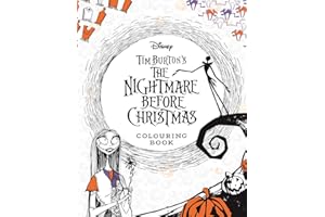 Disney Tim Burton's The Nightmare Before Christmas Colouring Book