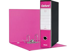 ESSELTE G85 OXFORD Registratore - f.to protocollo dorso 8 cm - Fucsia - 1 Pezzo - 390785900