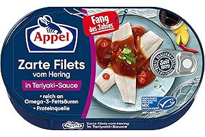 ‎APPEL Appel Zarte Filets MSC vom Hering in Teriyaki-Sauce, 190 g