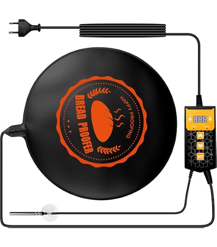 Teigfeste Warmhaltebox Mit Timer – 40x33x25 Cm, Temperaturgeregelt (25–44 °C), Für Sauerteig & Brotgärung