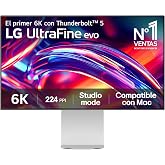 LG Ultrafine 32U990A-S Monitor - 32'', 6K(6144 x 3456), Silver | IPS Black, Height Adjustable, HDR10, -, DCI-P3 98%, Adobe 99