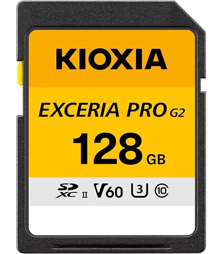 KIOXIA EXCERIA PRO G2 256GB SD Card for Camera | Made in Japan