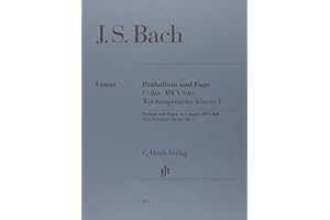 Prelude et fugue en ut majeur bwv 846 (clavier bien tempere i): Instrumentation: Piano solo