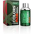 Benetton Colors Man Green Eau De Toilette Spray For Him -100ml