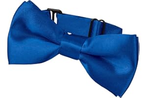 BomGuard pajarita infantil – brillante, preanudada, ajustable – accesorio festivo para boda, comunión y celebración