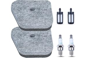 Haishine Air Fuel Filter Spark Plug Kit for Stihl KM HL HT FC SP 87 FS90 FS100 FS110 FS130 Trimmer Brushcutter Replace 4180 120 1800