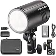 Godox AD100Pro AD100 Pro Monolight Flashes 100Ws Flash Strobe, 1/8000s HSS, 0.01-1.5s Recycling, 360 Full Power Flashes, 2600mAh Battery, Magnetic Round Flash Head, Lightweight TTL Pocket Flash