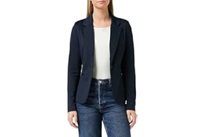 ICHI IHKATE BL Damen Blazer Kurzblazer Jacke EIN-Knopf-Blazer mit Stretch und Reverskragen