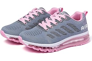 Sotirsvs Air Zapatillas de Running para Hombre Mujer Zapatos para Correr y Asfalto Aire Libre y Deportes Calzado Ligeros y Transpirables 34-46 EU