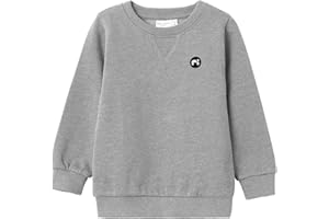 Name it mini Nmmvimo LS Sweat Bru Noos Bambini e Ragazzi