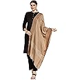 Pashtush Women's Wool Self Reversible Stole Floral Jacquard Design, Silk-Fine Wool, Scarfs, Shawls, Stoles, Wraps (size 70 x 200 cm) …