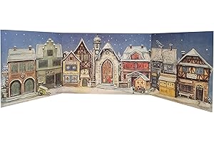 RICHARD SELLMER VERLAG Sellmer - Calendario dell'avvento, motivo: Little Town from 1946