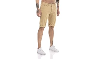 Redbridge Vaqueros Cortos para Hombre Jeans Shorts Denim Estilo Chino