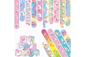 Acuiwer Slap Bracelet 24/30/50 pcs Slap Bracelet à Claquer Animaux/Dinosaures/Licorne/Sirène/Constellation/Hawaii/Halloween Slap Bandes pour Enfants Parti Favors Filles Garçons