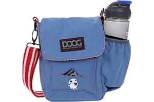 DOOG Shoulder Bag Dog Walking Accessory Treat Bag Blue