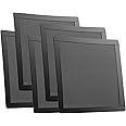 140mm PC Case Dust Mesh Filter - 140mm 14cm Fan Mesh Filter Magnetic Frame PVC Computer Case Fan Dust Proof Filter Cover Grills Black 5-Pack