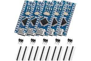 Nano V3 Module with Mega328 XTVTX 5 Pieces Nano Module Chip CH340 Type-C Connector 5V 16M Microcontroller Compatible A-rduino