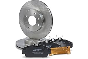 ‎ATEC GERMANY Bremsenset Vorderachse inkl. Bremsscheiben Belüftet Ø 280 mm + Bremsbeläge Vorne, Passend für NISSAN ALMERA 2 (N16), PRIMERA (P11) (WP11)