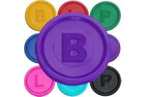 SCHWABMARKEN Gettoni Fiches Chips B, P o L in 14 Colori a Un Prezzo VANTAGGIOSO