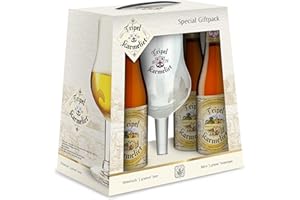Tripel Karmeliet Bière Coffret 4 Bouteilles 33cl + 1 verre