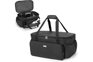 samdew Borsa per Griglia Compatibile con Weber 1141056 Griglia a Gas Go-Anywhere, Copertura per Griglia Compatibile con Weber 1131004 Griglia a Carbone Go-Anywhere, Solo Borsa (Disegno di Brevetto)