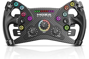 MOZA Summer Car steering wheel cover Four seasons Universal, 38cm, Car booster Anti-slip handle, Pink