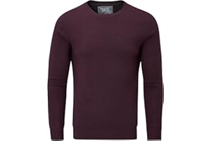 Charles Wilson Men's Fine Knit Cotton Crew Neck Jumper
