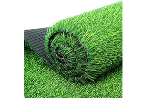 YBAYMY Sztuczna trawa do użytku na zewnątrz, dywan na metry, dywan na trawnik, trawnik rolowany, 100 x 1000 cm, trawnik z tworzywa sztucznego, do ogrodu, na trawnik, balkon, sztuka