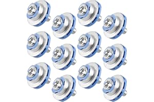 ANBOO 12 tornillos de fijación para disco duro compatibles con HDD DC5800 DC7800 DC7900 6005 6200 6300 Z200 6000 8000 8100 8200 tornillos para servidor, tornillos SSD, amortiguadores