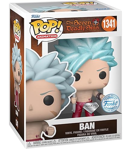 Funko POP! Animacja: Seven Deadly Sins - Ban - kolekcjonerska
