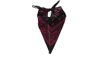 Zac's Alter Ego Bandana de cow-boy style rétro cachemire