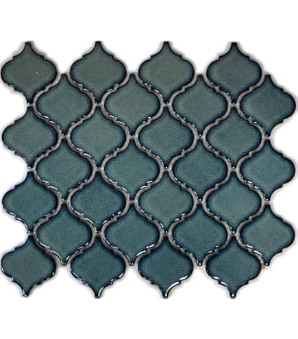 Achteck Keramik Mosaik Weiß - Octagon Fliesen Für Wand & Boden