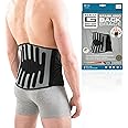 Neo-G Back Support RX Stabilized with Power Straps and Adjustable Lacing System – Back Brace for Lower Back Pain Relief, Muscle Spasm, Strains, Arthritis, Rehabilitation - Class 1 Medical Device - M