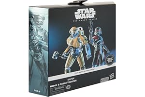 Star Wars The Black Series NED-B & Purge Trooper, figurki akcji (15 cm) o wyglądzie karbonu, 2 sztuki
