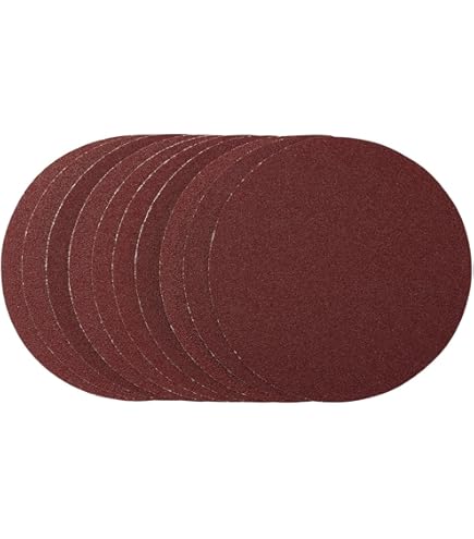 Silverline 583264 Self Adhesive Sanding Discs 150mm 10pk 80 Grit