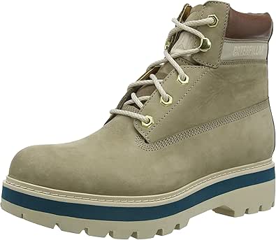 Cat mimicry flatform lace up hiking boots in taupe Clearance