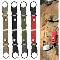 4 Stück Flaschenhalter Mit Karabiner - Wasserdichte Gürtel Clips Für Outdoor