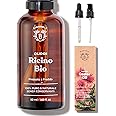 Bionoble Olio di Ricino Biologico 50ml - 100% Puro, Naturale, Pressato a Freddo - Ciglia, Sopracciglia, Capelli, Barba, Unghi