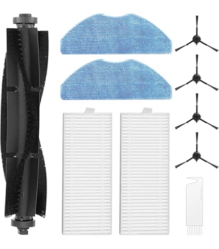 Pour Roborock Q Revo Brosse Latérale Principale Filtre HEPA Chiffon De Vadrouille Sacs A Poussiere 96575687