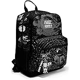 Coral High D&ouml;rt B&ouml;lmeli Siyah Galaxy Ortaokul &Ccedil;antası - Erkek &Ccedil;ocuk