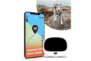 PAJ GPS Pet Finder 4G - Traceur GPS pour Chiens - Étanche IP67 - Laisse Inclus - Suivi en Direct - Protection pour Les Chiens