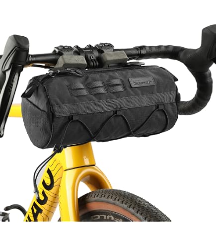 Rhinowalk Fietsstuurtas Set – 2 Stuks, Waterdicht, 12 Liter – Voorvak En Schoudertas – Ideaal Voor Bikepacking En Lange Ritten